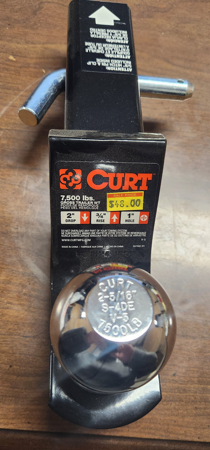 Curt 2-5/16" Ball Hitch 7,500#
