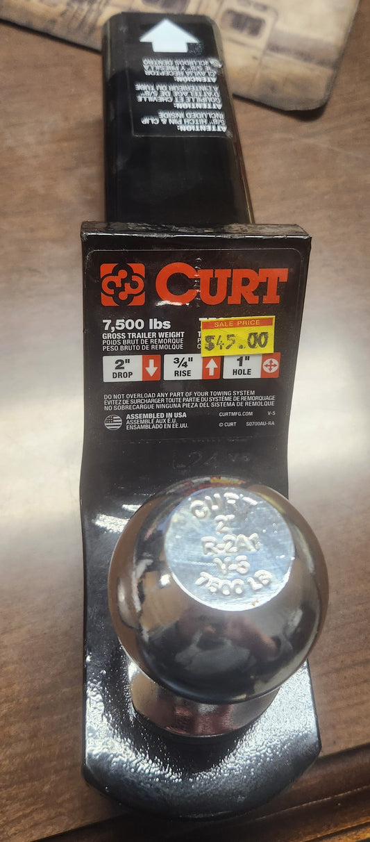 Curt 2" Ball Hitch 7,500#