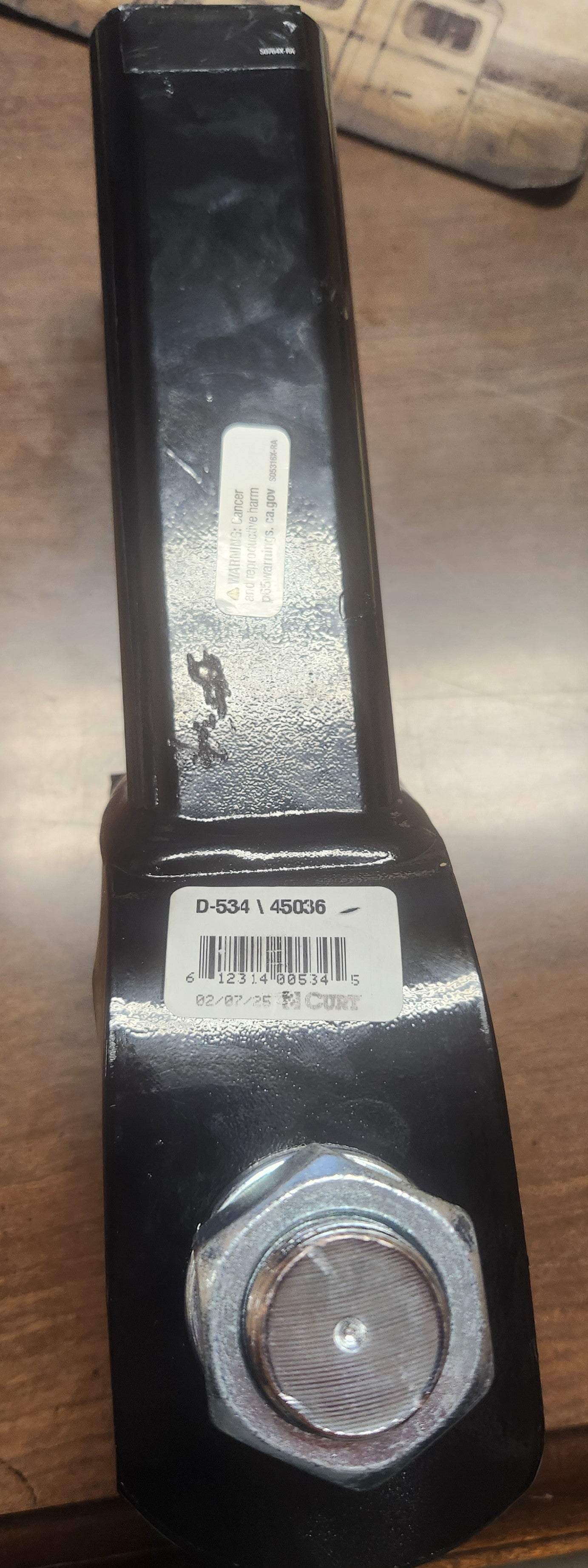 Curt 2" Ball Hitch 7,500#