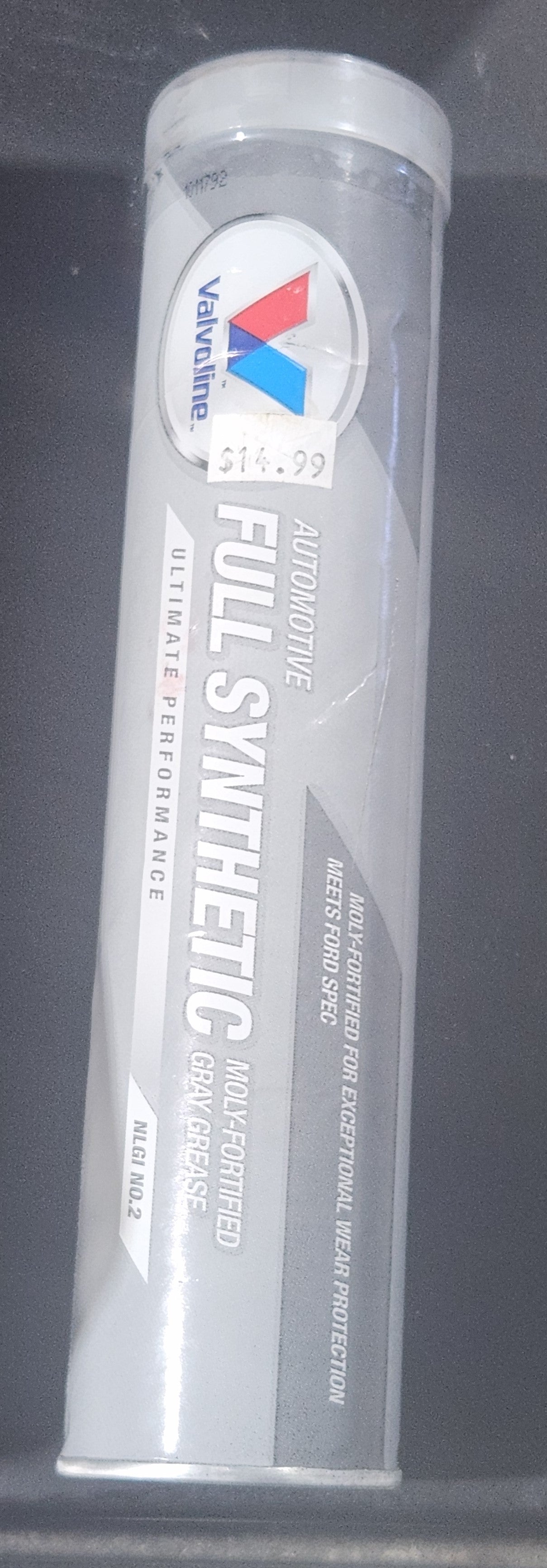 Valvoline Automotive Full Synthetic Molly-Fortified Grey Grease