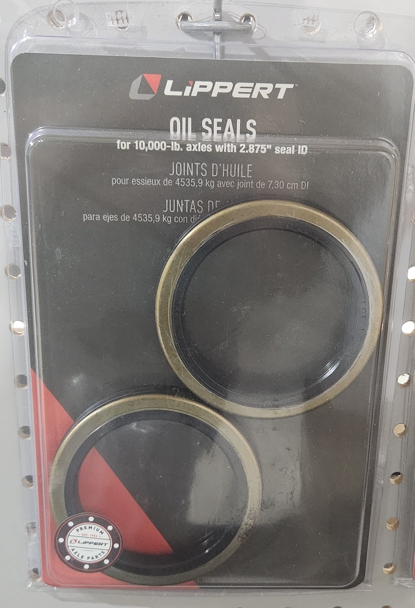 Lippert Oil Seals for 10,000# axels with 2.875" seal ID