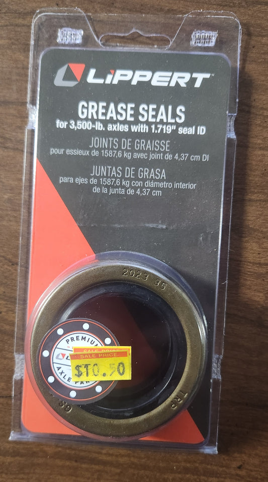 Lippert Grease Seals for 3,500# axels with 1.719" seal ID