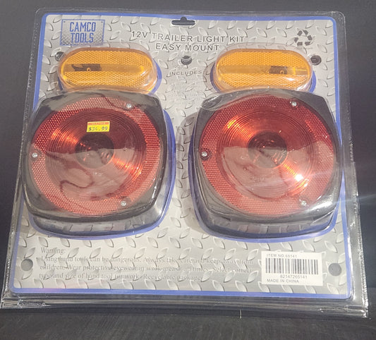 12 Volt Trailer Lights Easy Mount Kit