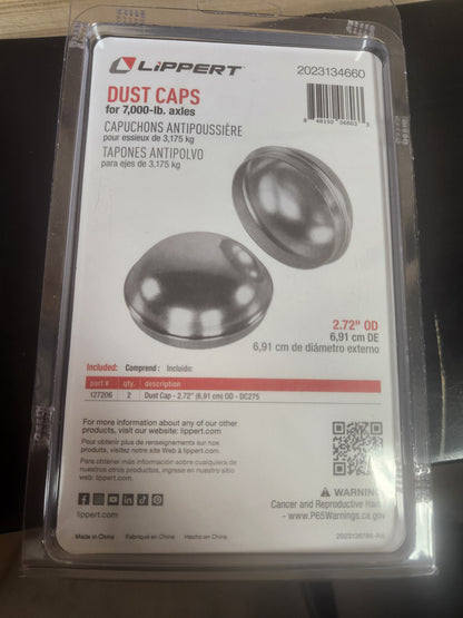 Lippert Dust Cap Kit For 7,000# axels Part #2023134660
