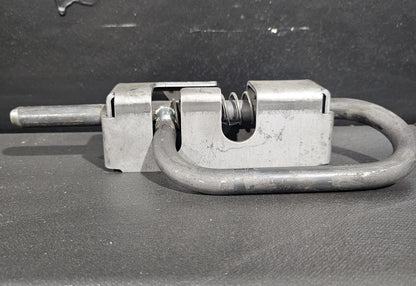 Weld-On, Spring-Loaded, Gate Latch for for Utility, and Equipment Trailers