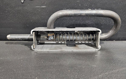 Weld-On, Spring-Loaded, Gate Latch for for Utility, and Equipment Trailers
