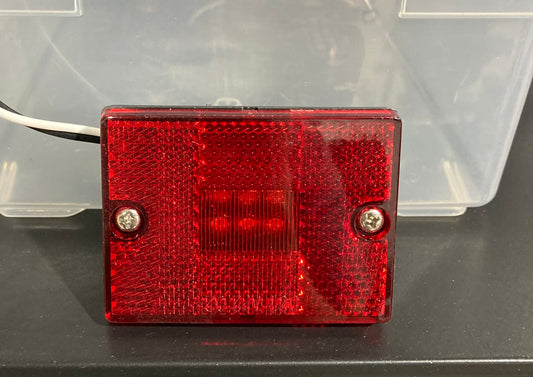 Optronics LED Clearance Maker Light, 2.875" Red