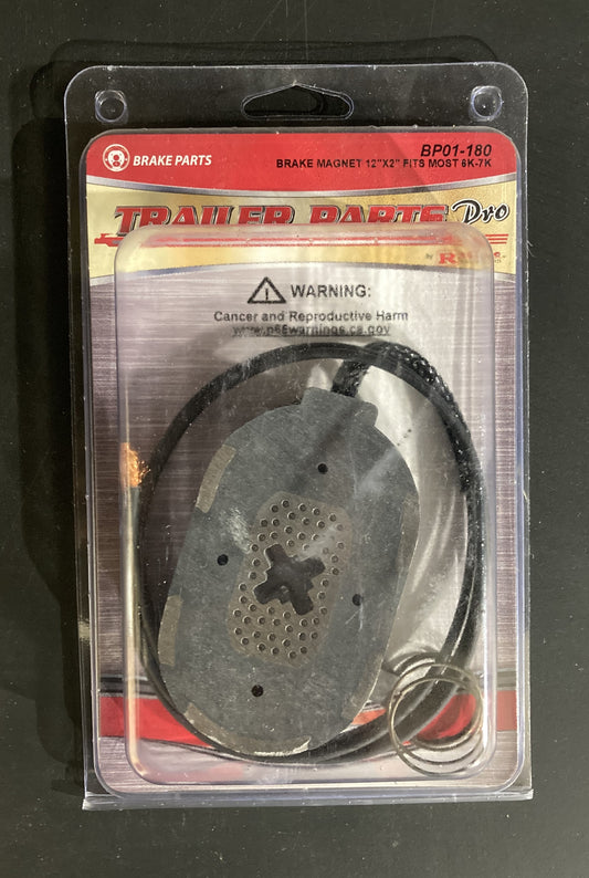 Brake Magnet 12"x2" Fits Most SK-7K