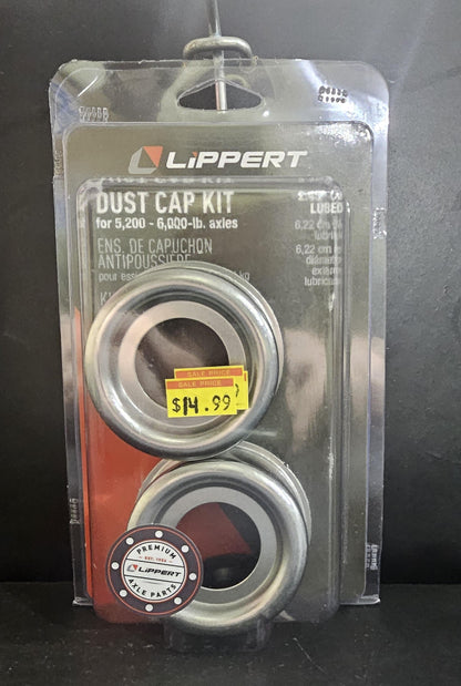 Lippert Dust Cap Kit For 5,200# - 6,000# axels